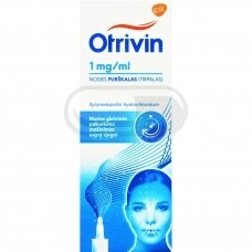 Otrivin 1 mg/ml nosies purškalas (tirpalas) 10ml