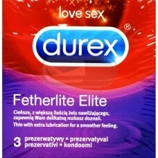 Prezervatyvai DUREX Fetherlite Elite N3