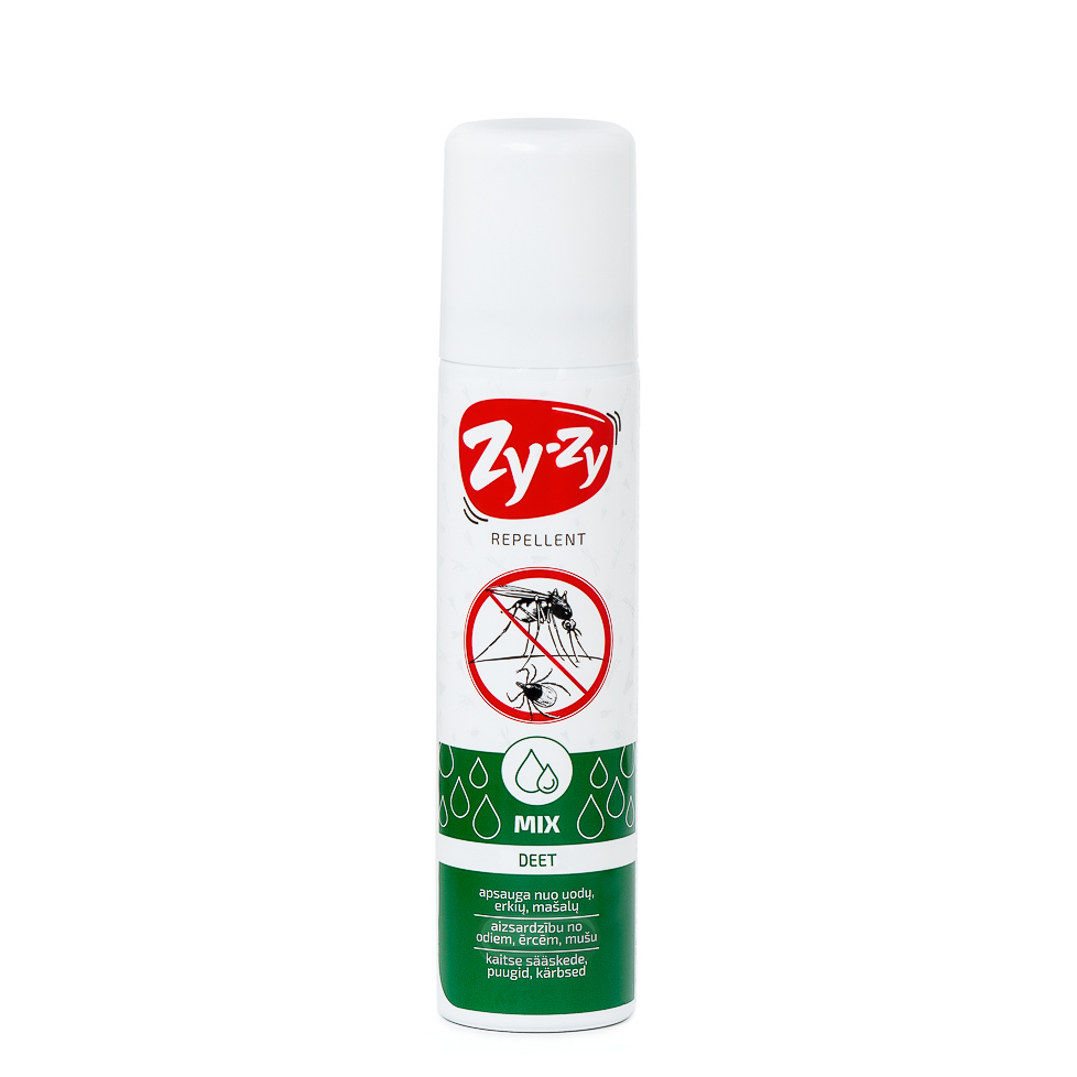 Repelentas Zy-Zy MIX nuo uodų ir erkių, 150ml Repelentas Zy-Zy MIX nuo uodų ir erkių, 150ml