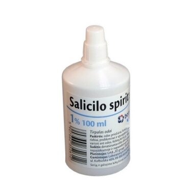 Salicilo spiritas 1% 100ml