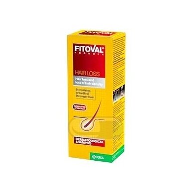 Šampūnas dermatologinis nuo plaukų slinkimo FITOVAL 200ml