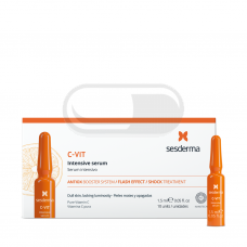 SESDERMA intensyvaus serumo ampulės C-VIT, 10 x 1,5 ml