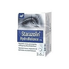 Starazolin HydroBalance drėkinamieji akių lašai, 2 x 5 ml