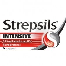 Strepsils Intensive 8,75 mg kietosios pastilės N16