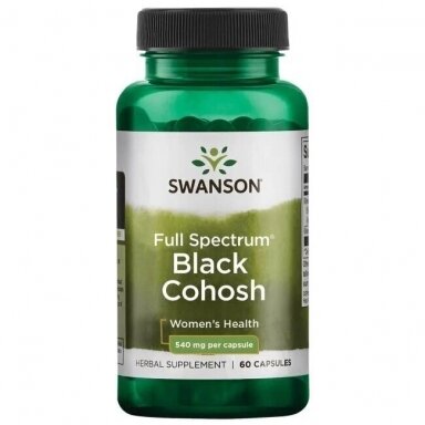 SWANSON Black Cohosh N60