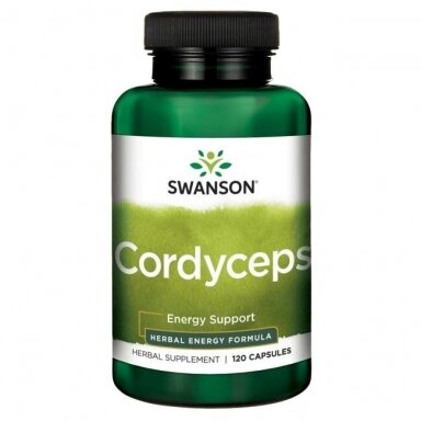 SWANSON Kordicepsas (Cordyceps) N120