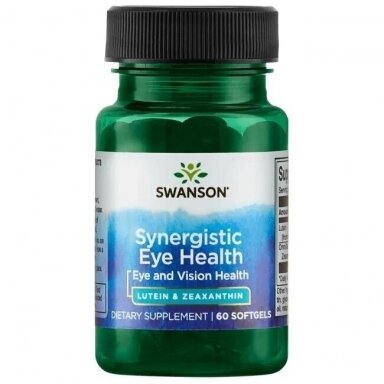SWANSON Liuteinas & Zeaksantinas N60 SWANSON Liuteinas & Zeaksantinas N60