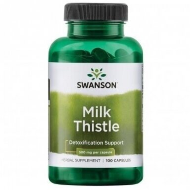 SWANSON Milk Thistle (Tikrasis margainis) N100
