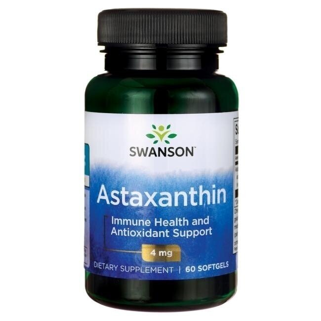 SWANSON Astaksantinas 4 MG N60