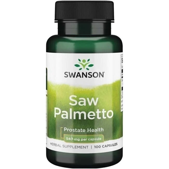 SWANSON Saw Palmetto (Sabalpalmė, Gulsčioji serenoja) N100