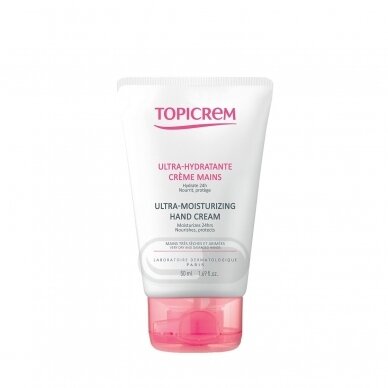 TOPICREM, drėkinamasis rankų kremas UM HAND 50ml TOPICREM, drėkinamasis rankų kremas UM HAND 50ml