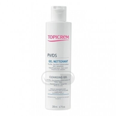 TOPICREM PV/DS valomoji želė 200ML TOPICREM PV/DS valomoji želė 200ML