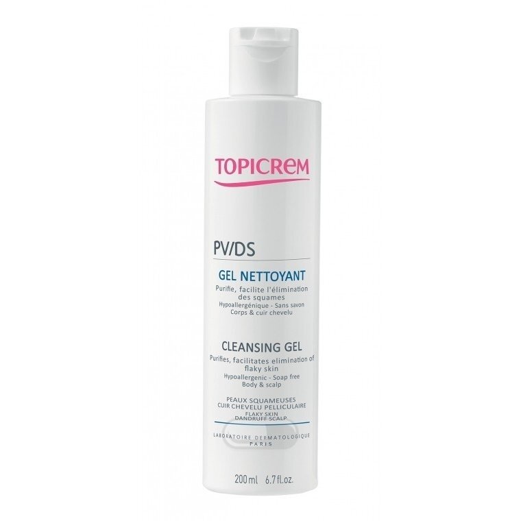 TOPICREM PV/DS valomoji želė 200ML TOPICREM PV/DS valomoji želė 200ML