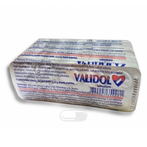VALIDOL-Lubnypharm N10 VALIDOL-Lubnypharm N10