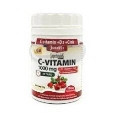 Vitaminas C 1000 mg + vitaminas D3 + cinkas + erškėčių ekstraktas N45