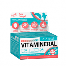 “Vitamineral® AZ Total” vitaminų ir mineralų kompleksas, N30