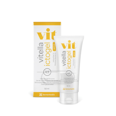 VITELLA ICTOGEL PRAUSIMOSI GELIS RIEBIAI ODAI, 50 ML